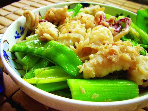 志愿的选择-鱿鱼炒芹菜_女子七彩厨坊_张琪 何