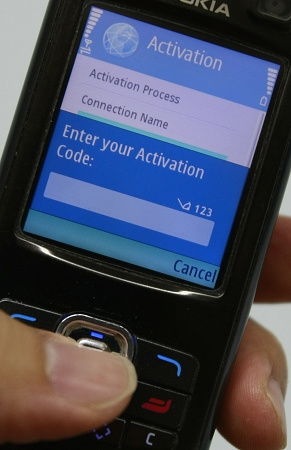 页面显示安装软件需要激活码。早报记者 赵昀 图 页面显示安装软件需要激活码。早报记者 赵昀 图