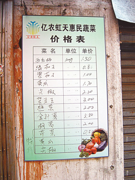 11月15日沈阳首家惠民绿色菜站在沈河区皇城街道正义社区正式启动。 11月15日沈阳首家惠民绿色菜站在沈河区皇城街道正义社区正式启动。