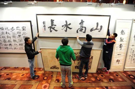 精益求精的布展 精益求精的布展