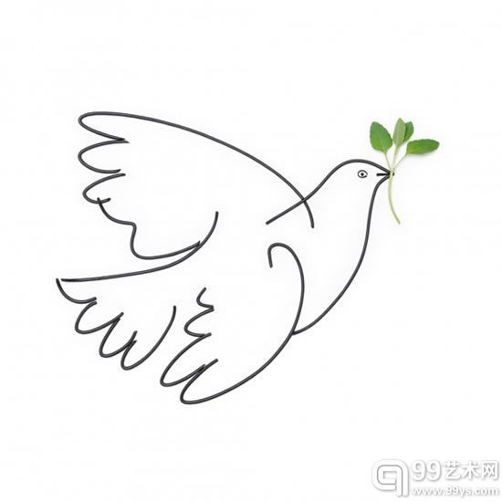 毕加索《和平鸽》 毕加索《和平鸽》