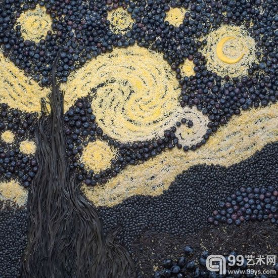 梵高《星空》 梵高《星空》