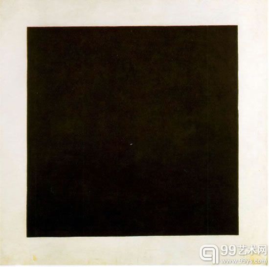 马列维奇《黑色方块》 马列维奇《黑色方块》