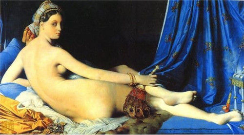 油画,人体, 纵91厘米, 横162厘米 ,作于1814年,藏于巴黎卢浮宫 油画,人体, 纵91厘米, 横162厘米 ,作于1814年,藏于巴黎卢浮宫