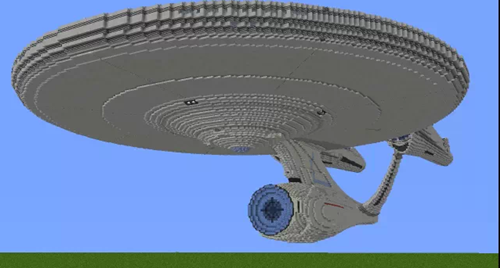 Minecraft方块模仿《星际迷航》中的Uss Enterprise Minecraft方块模仿《星际迷航》中的Uss Enterprise