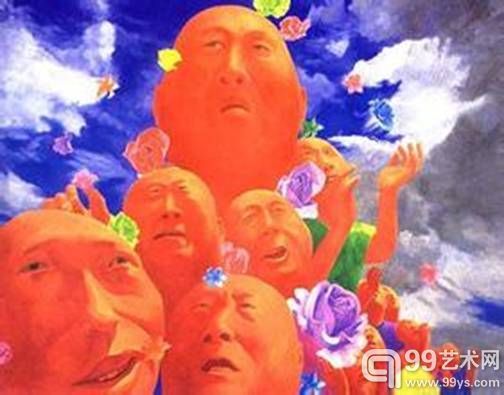 方力钧的人物用当时最流行的话说就是“玩人生、玩前途”。方力均也曾说过:“我们宁愿被称作失落的、无聊的、危机的、泼皮的、迷茫的,却再不能是被欺骗的”。对于当时做人要正经的社会价值观来说,这种玩世、泼皮的心态被都市人称“小流氓”,“你丫,有病呵”。 方力钧的人物用当时最流行的话说就是“玩人生、玩前途”。方力均也曾说过:“我们宁愿被称作失落的、无聊的、危机的、泼皮的、迷茫的,却再不能是被欺骗的”。对于当时做人要正经的社会价值观来说,这种玩世、泼皮的心态被都市人称“小流氓”,“你丫,有病呵”。