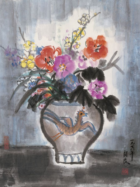 关良 瓶花 嘉德四季第15&16期 成交价:RMB 336,000 关良 瓶花 嘉德四季第15&16期 成交价:RMB 336,000