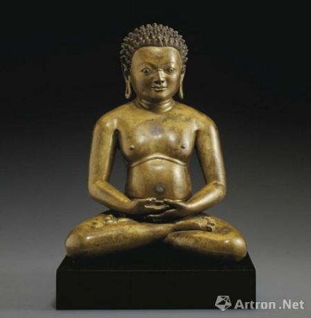 西藏十一/十二世纪铜瑜伽士坐像 或为帕当巴桑结尊者 西藏十一/十二世纪铜瑜伽士坐像 或为帕当巴桑结尊者