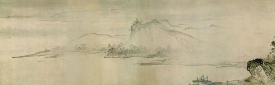 夏珪《溪山清远图》现藏于台北故宫博物院(局部) 夏珪《溪山清远图》现藏于台北故宫博物院(局部)
