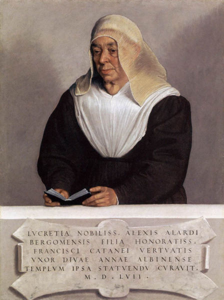 《Abbess Lucrezia Agliardi Vertova》,Giovanni Battista Moroni 《Abbess Lucrezia Agliardi Vertova》,Giovanni Battista Moroni