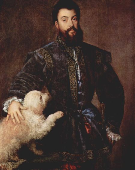 《Portrait of Federico II Gonzaga》,Titian 《Portrait of Federico II Gonzaga》,Titian