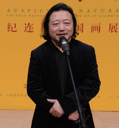 参展画家纪连彬致谢 参展画家纪连彬致谢