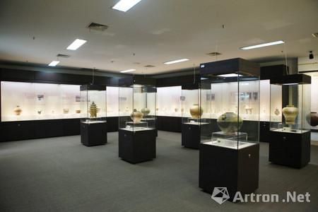 陶器馆展厅内景(图片源自浙江师范大学官方网站)