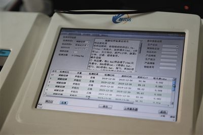 实验数据显示未检出铝。