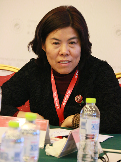 《中国企业家》杂志社社长何振红(图片来源:新浪财经 摄影:顾国爱)