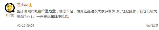 王小华提示轻仓