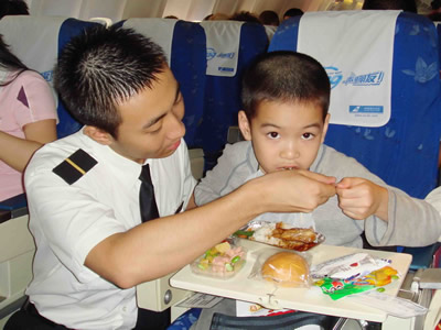 南航海南分公司蓝盾号推出小小旅行家特色服