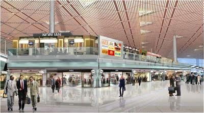 t2的两倍+++未来首都机场t3航站楼的商业总面
