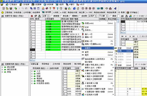 巧用神机妙算软件块读写功能提高工程结算审计