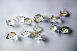 图②:从加冰可乐中取出12块方冰。 图②:从加冰可乐中取出12块方冰。