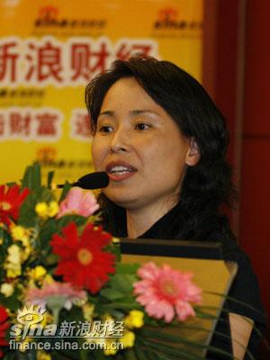 图文:光大永明人寿保险有限公司副总裁高鹤洁