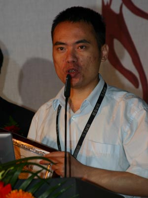 图文:上海玄霆娱乐信息技术公司总经理吴文辉