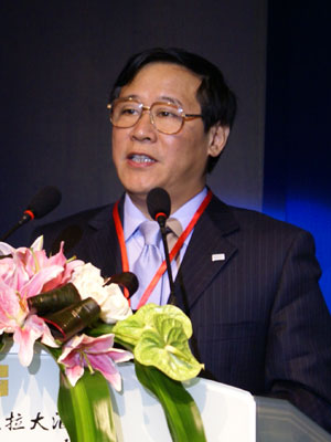 图文:上海市浦东新区人民政府副区长万大宁_会