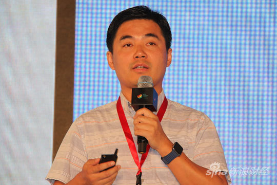 图为上海冰鉴信息科技有限公司创始人顾凌云(图片来源:新浪财经 杜琰摄)