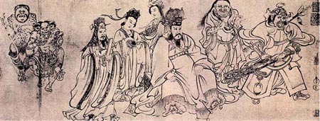 新浪收藏书画名家赏析:吴道子