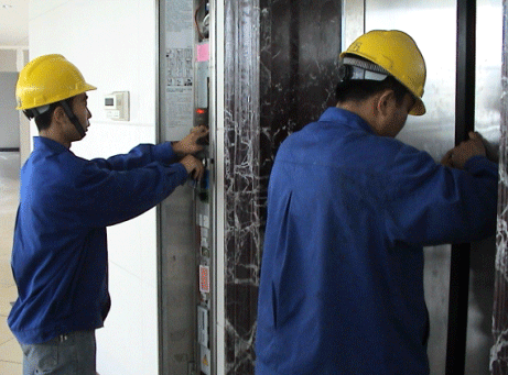 [图文]秦皇岛展开电梯应急救援演练