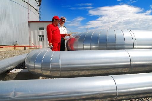 中哈原油管道运行一年进口原油突破400万吨(图