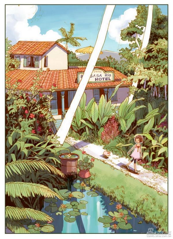 国内优秀漫画人猪乐桃cg绘本作品欣赏(10)