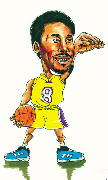 名人漫像--科比布莱恩特
