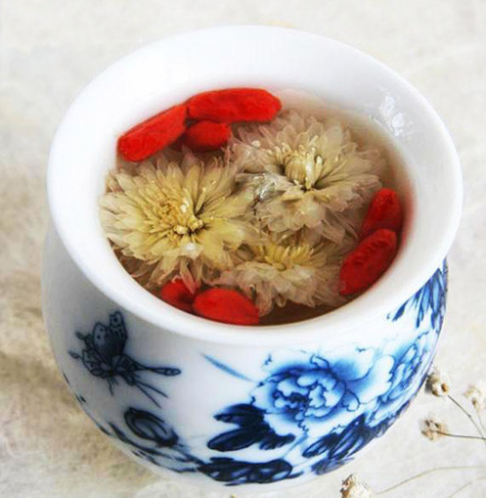 菊花枸杞茶能明目 菊花枸杞茶能明目