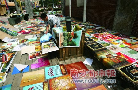 走进世博的大芬村 走进世博的大芬村