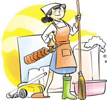 周末在家做个大清扫(资料图) 周末在家做个大清扫(资料图)