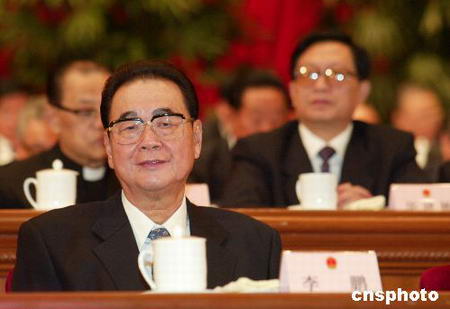 李鹏撰写文章纪念重庆直辖十周年(图)