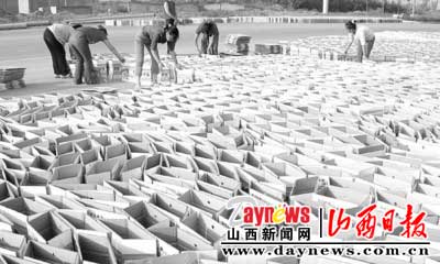 万荣新城纸箱厂产品质量上乘赢得市场(图)