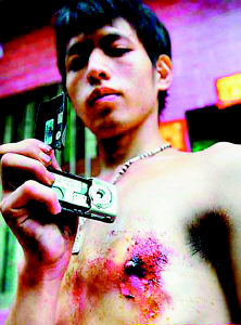 手机电池爆炸兰州一工人身亡