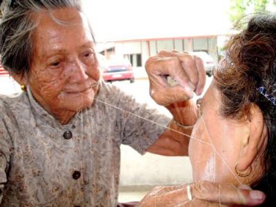 古方美容法开脸几近失传