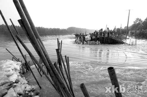 淮河53年来再发大洪水