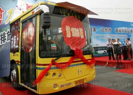 上海国Ⅲ排放公交车达1500辆