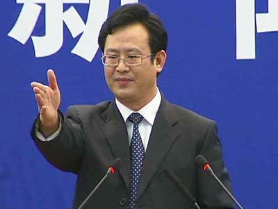 王勇平:我代表铁道部发言(图)