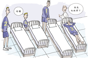 奥运定点医院订购超大病床