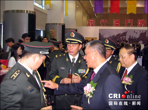 中国人民解放军驻澳部队举行酒会 庆祝建军80周年