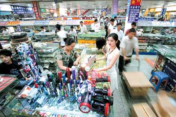 沙井电子城超过华强北