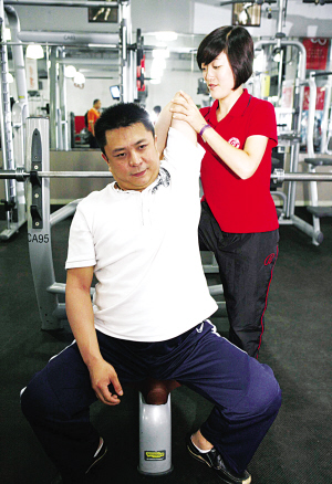 推拿+按摩促进健身后肌肉恢复