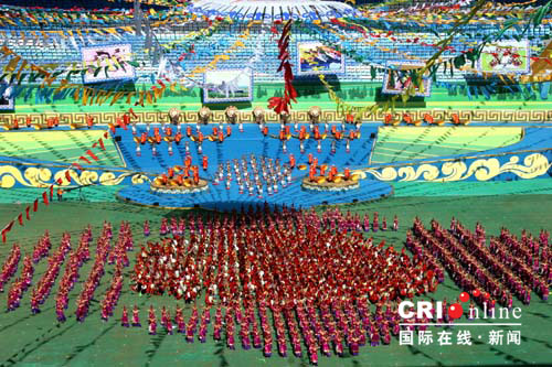 《草原赞歌》为内蒙古60年庆典贺喜喝彩(组图