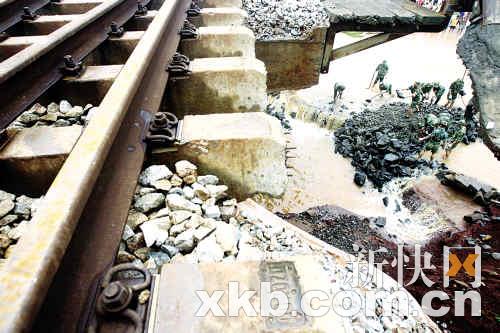 粤海铁路紧急抢修 广州至海南列车继续停运