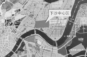 下沙中心区在杭州市的位置